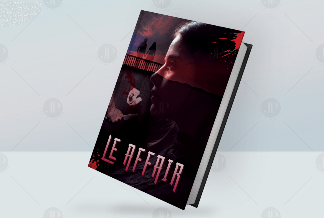 Magazine Book Cover Design Template Mockup