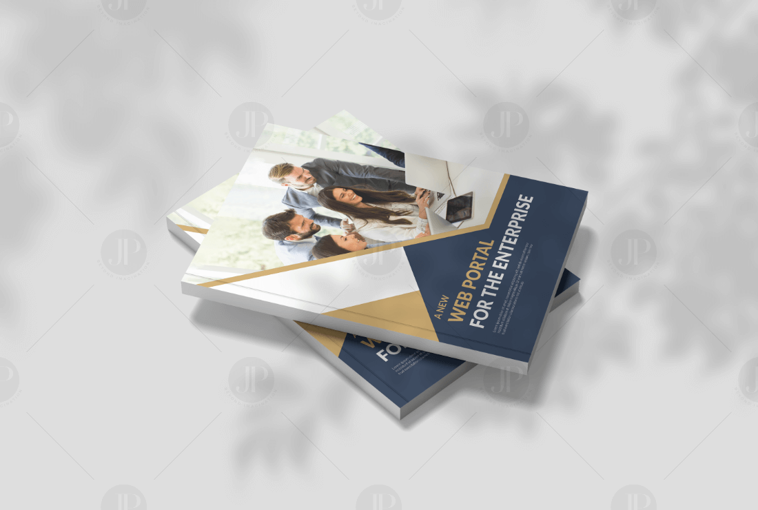 Unique and Modern Business Brochure Design Template for Web Portal