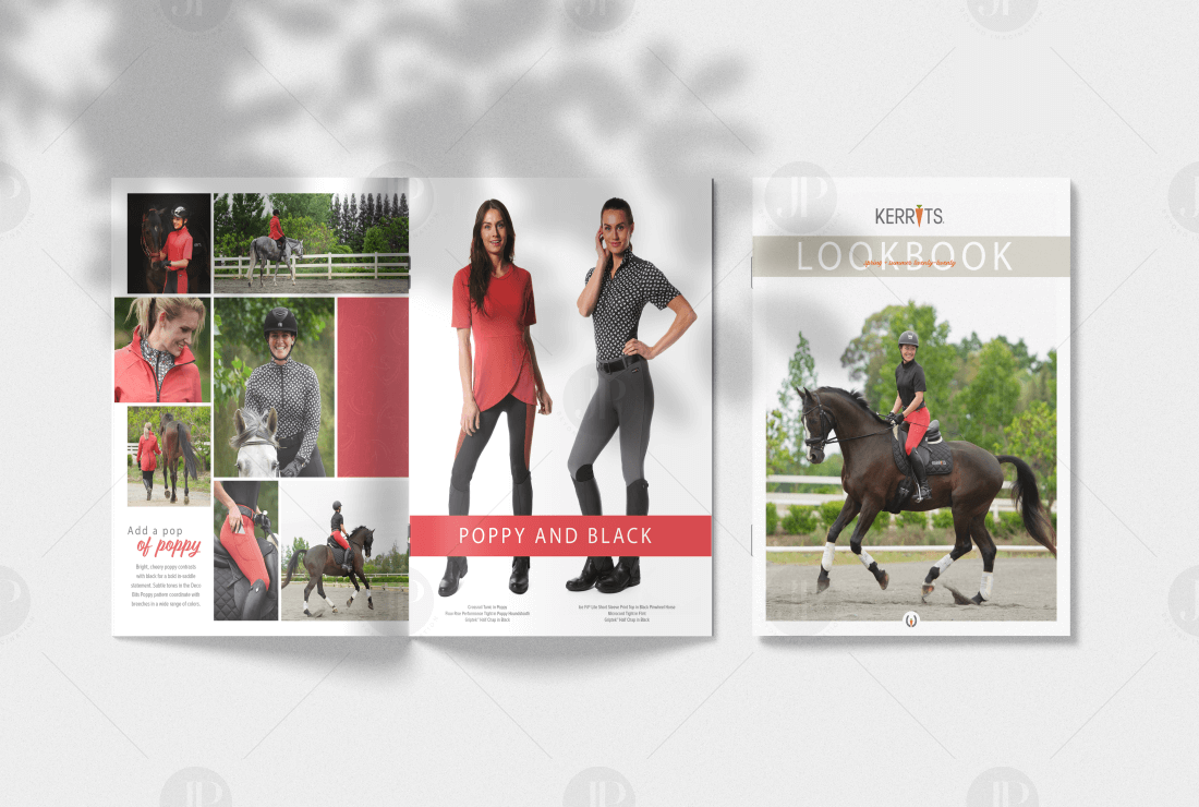 Horse Riding Catalog Design Template | Best Graphic Design Agency | Designerjuli