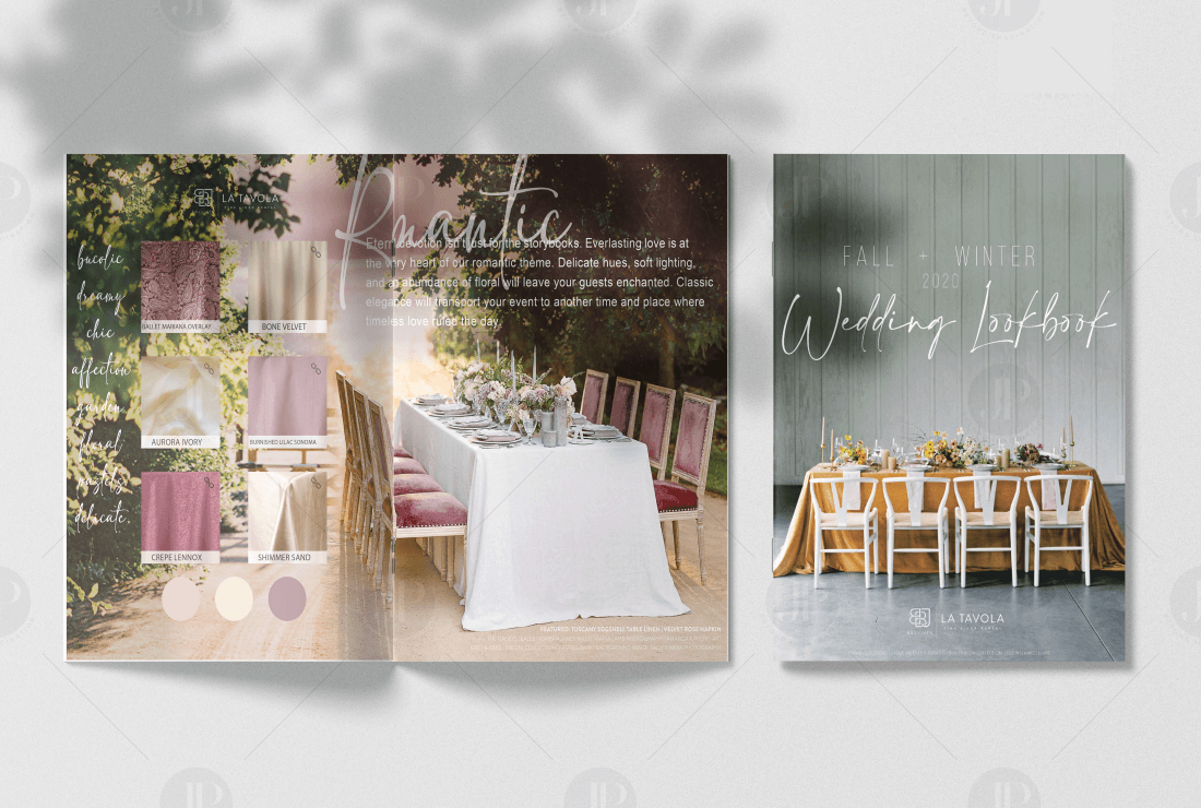 Wedding Ceremony Catalog Design Template