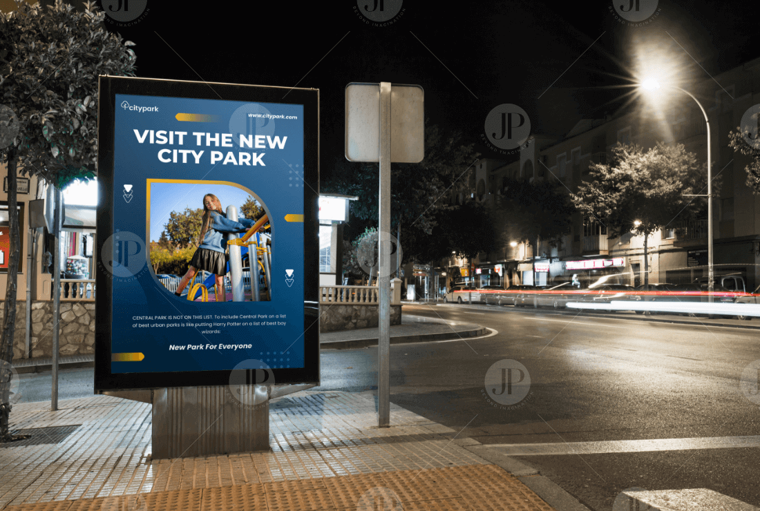 City Park Flyer Design Mockup