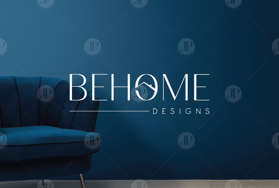 Home Decor and Interior Logo Design Mockup