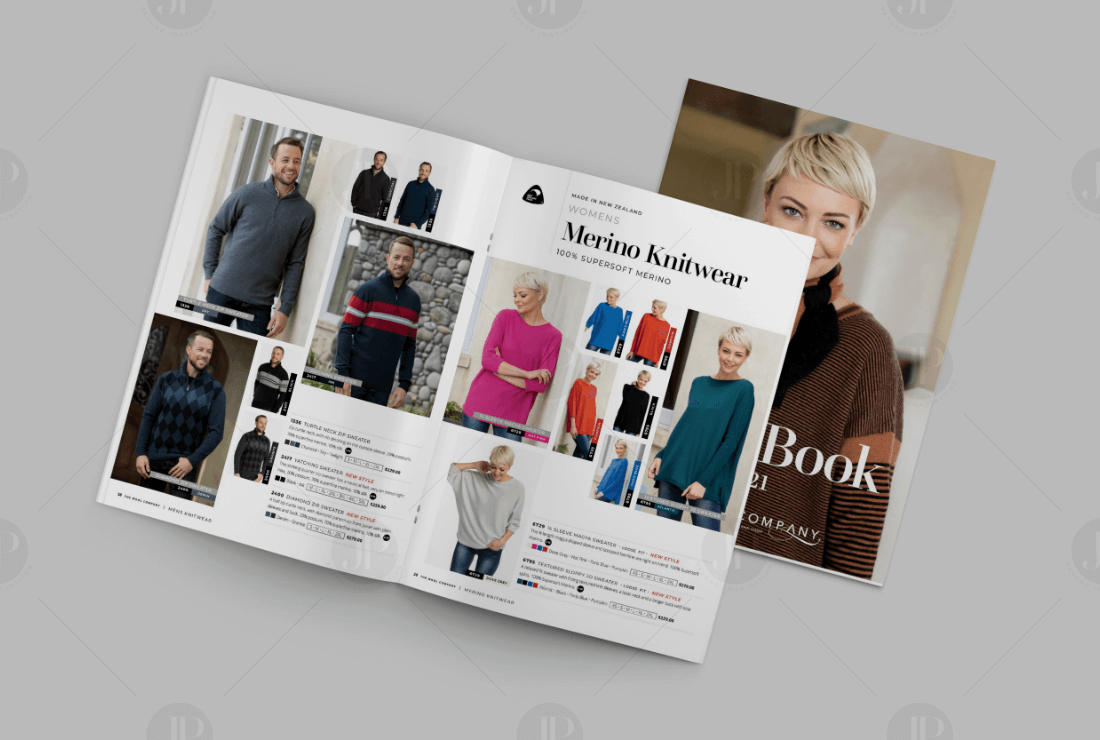 Men's and Women's Fashion Lookbook Catalogue and Brochure Design | Designerjuli