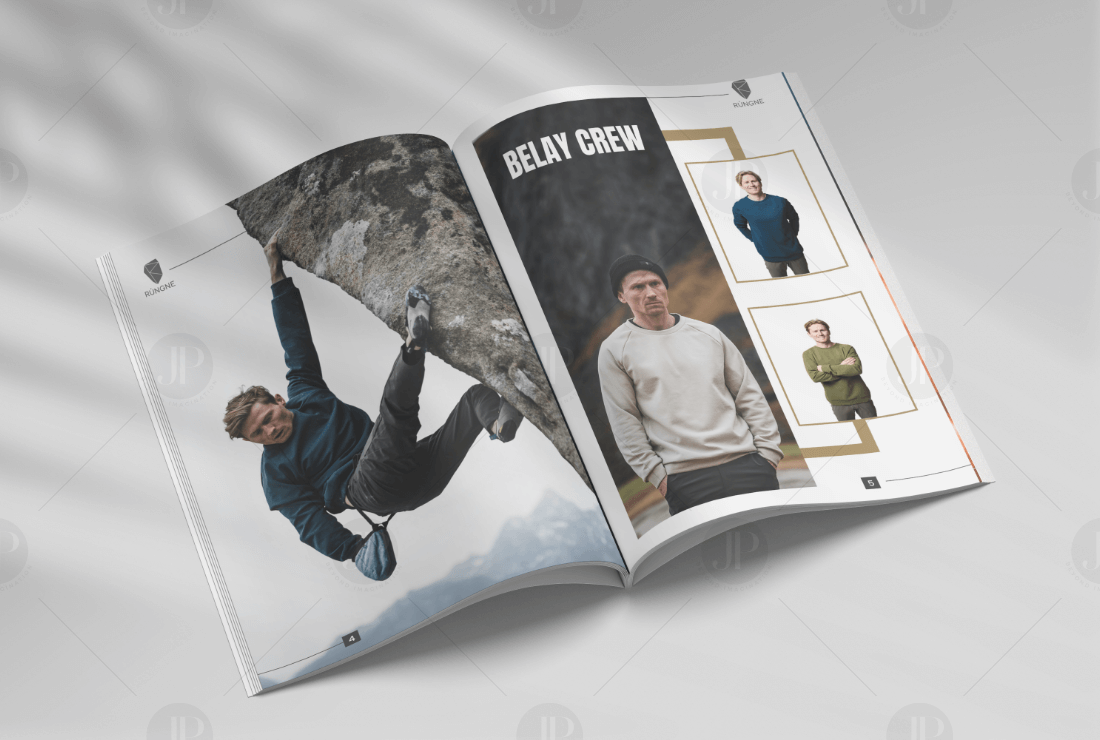 Creative and Unique Magazine and Lookbook Cover Design Template