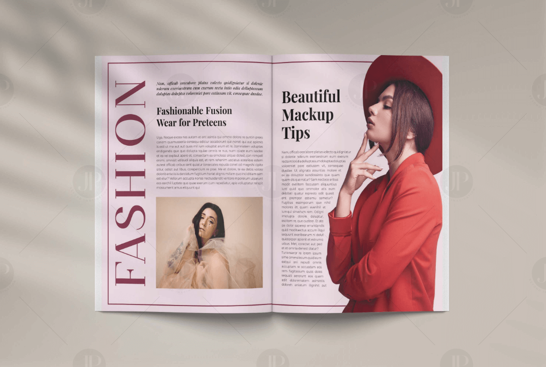 Fashion Design Look Book and Magazine Template (2023)