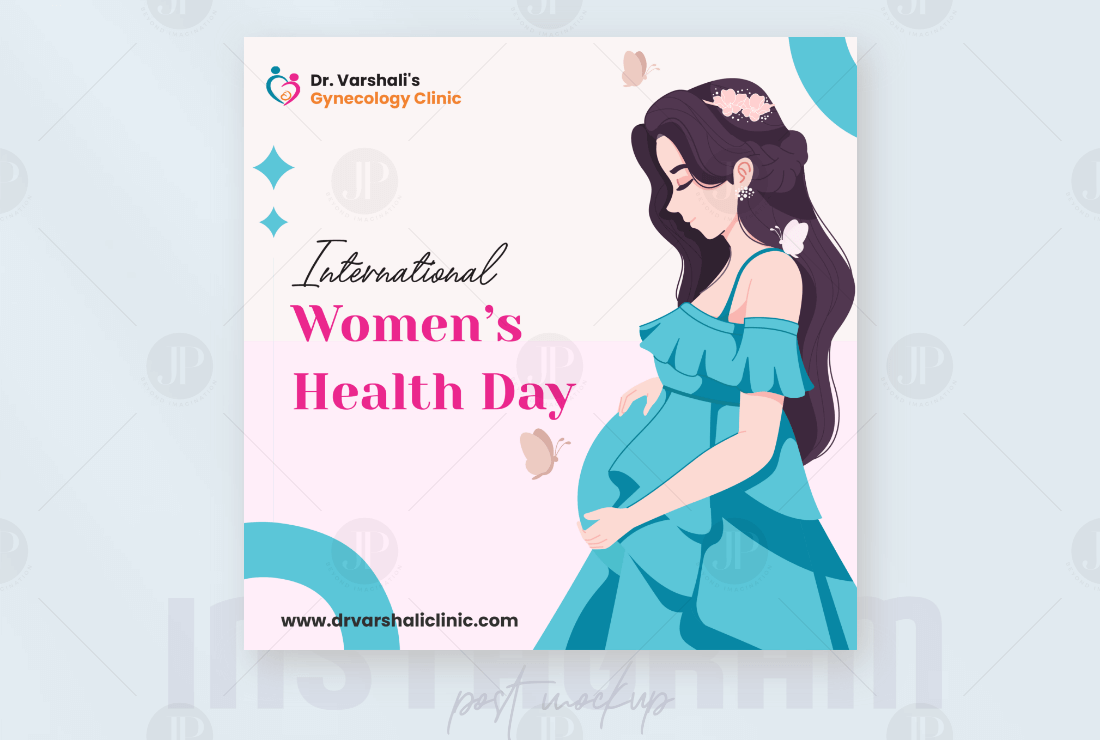 International Women's Health Day Social Media Post Design